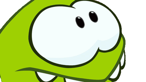 Looking At You From Head To Toe Om Nom Sticker - Looking At You From Head To Toe Om Nom Cut The Rope Stickers