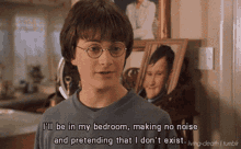 Harry Potter Daniel Radcliffe GIF - Harry Potter Daniel Radcliffe Ill Be In My Bedroom GIFs