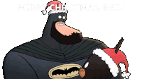 Merry Christmas Dad Damian Wayne Sticker - Merry Christmas Dad Damian Wayne Batman Stickers