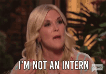 Im Not An Itern Of Yours Im Not Your Intern GIF - Im Not An Itern Of Yours Im Not Your Intern I Dont Work For You GIFs