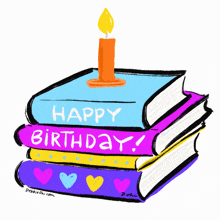 Bibliophile Birthday Book Lover Birthday GIF