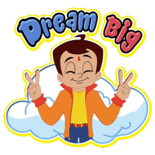 Dream Big Chhota Bheem GIF - Dream Big Chhota Bheem Bada Socho GIFs