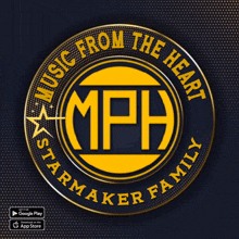 a yellow and black background with the words happy tasking audiopootz