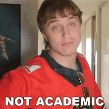 Not Academic Danny Mullen GIF - Not Academic Danny Mullen Not Related To School GIFs