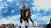 I Asked Raiden GIF - I Asked Raiden Metal Gear Rising GIFs