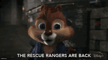 The Rescue Rangers Are Back Dale GIF - The Rescue Rangers Are Back Dale Chip N Dale Rescue Rangers GIFs