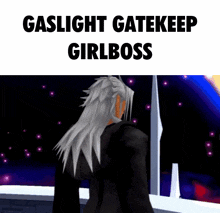Xemnas Girlboss GIF - Xemnas Girlboss Kingdom Hearts GIFs