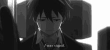 Anime Sadness GIF - Anime Sadness I Was Stupid GIFs
