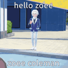 Zoee Coleman Zoee GIF - Zoee Coleman Zoee Hello Zoee GIFs