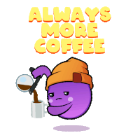 Alwaysmorecoffee Morecoffeeplease Sticker