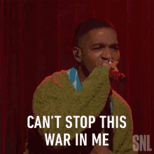 Cant Stop This War In Me Kid Cudi GIF - Cant Stop This War In Me Kid Cudi Saturday Night Live GIFs