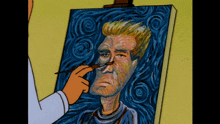 Boomhauer King Of The Hill GIF - Boomhauer King Of The Hill Van Gogh GIFs