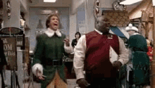 Excited Elf GIF - Excited Elf Will Ferrel GIFs