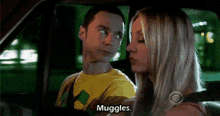 Muggles Sheldon GIF - Muggles Sheldon Penny GIFs