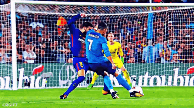 GIF: Barcelona Wins El Clasico Thanks to a Controversial Tackle That Denied  Ronaldo a Goal