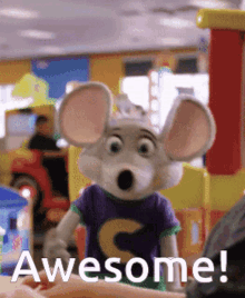 Chuck E Cheese Awesome GIF - Chuck E Cheese Awesome Amazing GIFs