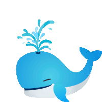 Spouting Whale Joypixels Sticker - Spouting Whale Joypixels Whale Stickers