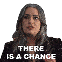 There Is A Chance Emily Prentiss Sticker - There Is A Chance Emily Prentiss Paget Brewster Stickers