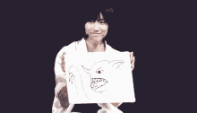 Taiga Kyomoto 京本大我 絵を描く　イケメン　sixtones GIF - Taiga Kyomoto Draw Monster GIFs