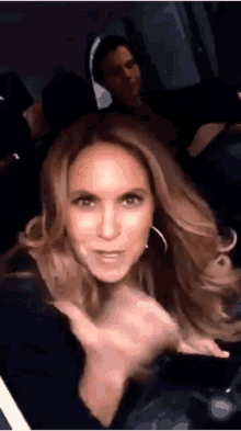 Lucero Blow Kiss GIF - Lucero Blow Kiss Thumbs Up GIFs