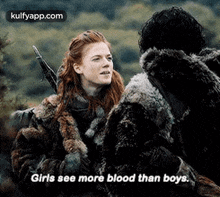Girls See More Blood Than Boys..Gif GIF - Girls See More Blood Than Boys. Game Of-thrones Hindi GIFs