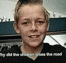 Why Did The Chicken Cross The Road Is Your Joke Still Funny GIF - Why Did The Chicken Cross The Road Is Your Joke Still Funny Huh GIFs