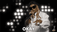 Okay Lil Wayne GIF - Okay Lil Wayne Bet Awards2020 GIFs
