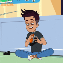 Cleaning My Shoes Chikoo GIF - Cleaning My Shoes Chikoo Chikoo Aur Bunty GIFs