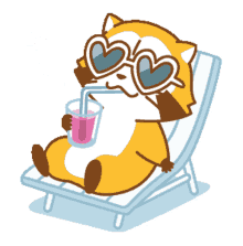 rascal the raccoon relax drink cute chill rascal the raccoon relax drink cute chill