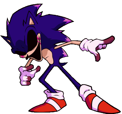 Xenophanes Left Pose Sticker - Xenophanes Left Pose Sonic Exe Stickers