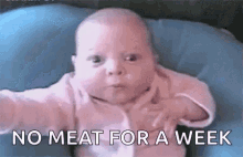 Baby Confused GIF - Baby Confused No Meat GIFs