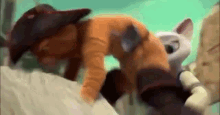 Puss Love Puss In Boots GIF - Puss Love Puss In Boots Puss And Dulcinea GIFs