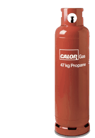Calor Gas Gas Bottle Sticker - Calor Gas Calor Gas Bottle Stickers