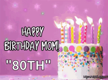 happy birthday mom birthday cake