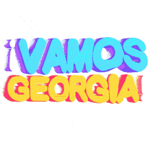 lets go georgia vamos vamos georgia ga georgia vota