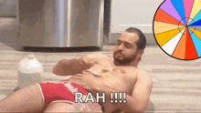 Captain Content Chest Cereal GIF - Captain Content Chest Cereal Eating GIFs