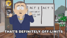 Thats Definitely Off Limits South Park GIF