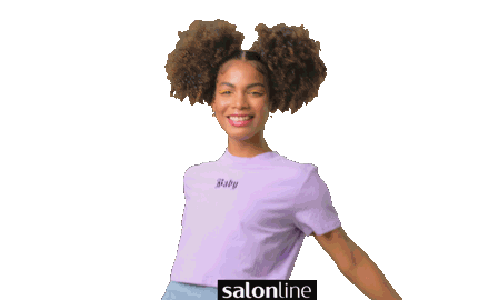 Jhully Salon Line Sticker - Jhully Salon Line Curly Stickers