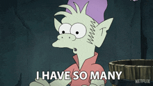 I Have So Many Questions Elfo GIF - I Have So Many Questions Elfo Disenchantment GIFs