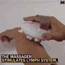 massager improves blood circulation removes toxins and excess fat stimulates lymph system