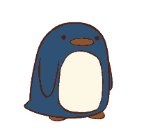 sad penguin
