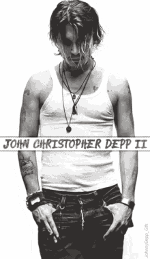Johnny Depp Black And White GIF - Johnny Depp Black And White Photoshoot GIFs
