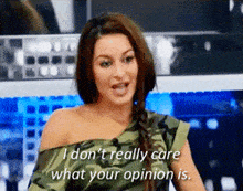 I Don'T Care I Don'T Want Your Opinion GIF - I Don'T Care I Don'T Want Your Opinion I Don'T Need Your Opinion GIFs