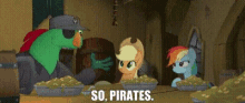 Pirates My Little Pony GIF - Pirates My Little Pony Rainbow Dash GIFs