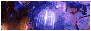 a purple background with a glowing object in the middle of it .