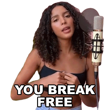 You Break Free Arlissa Sticker - You Break Free Arlissa Little Girl Song Stickers