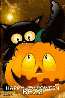Blackcat Halloween GIF - Blackcat Halloween Bite GIFs