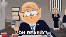oh really jeez thats too bad mr garrison south park oh no thats terrible