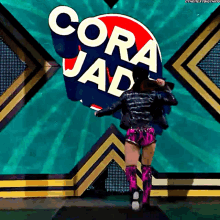 Cora Jade Entrance GIF - Cora Jade Entrance Wwe GIFs