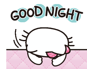 Sleepy Good Sticker - Sleepy Good Night Stickers